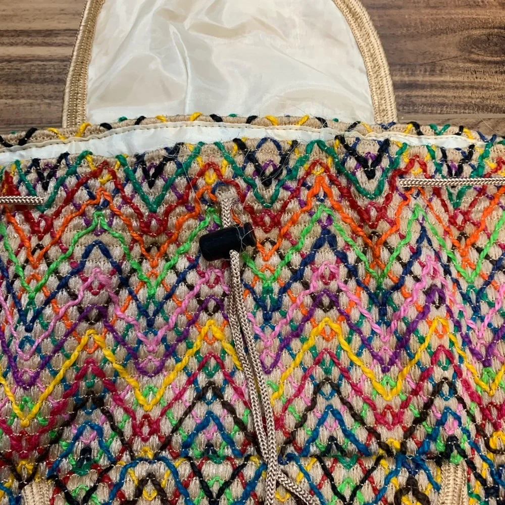 M. M. M. Artesanías backpack, multicolor, New